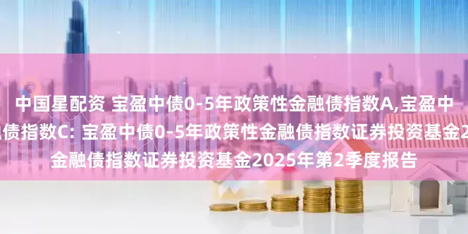 中国星配资 宝盈中债0-5年政策性金融债指数A,宝盈中债0-5年政策性金融债指数C: 宝盈中债0-5年政策性金融债指数证券投资基金2025年第2季度报告