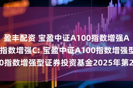 盈丰配资 宝盈中证A100指数增强A,宝盈中证A100指数增强C: 宝盈中证A100指数增强型证券投资基金2025年第2季度报告