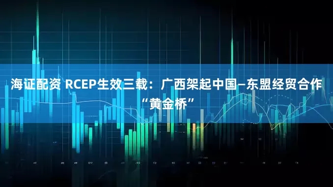 海证配资 RCEP生效三载：广西架起中国—东盟经贸合作“黄金桥”